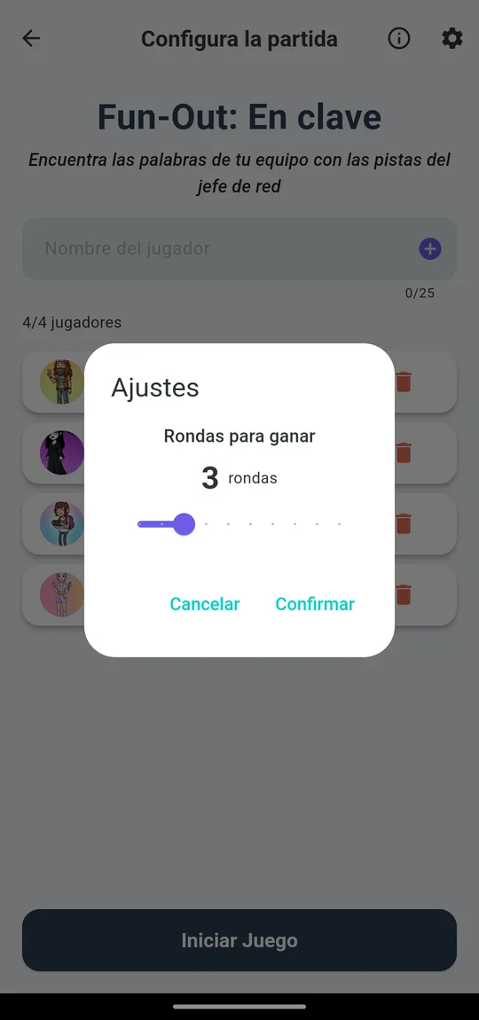 Ajustes de En Clave